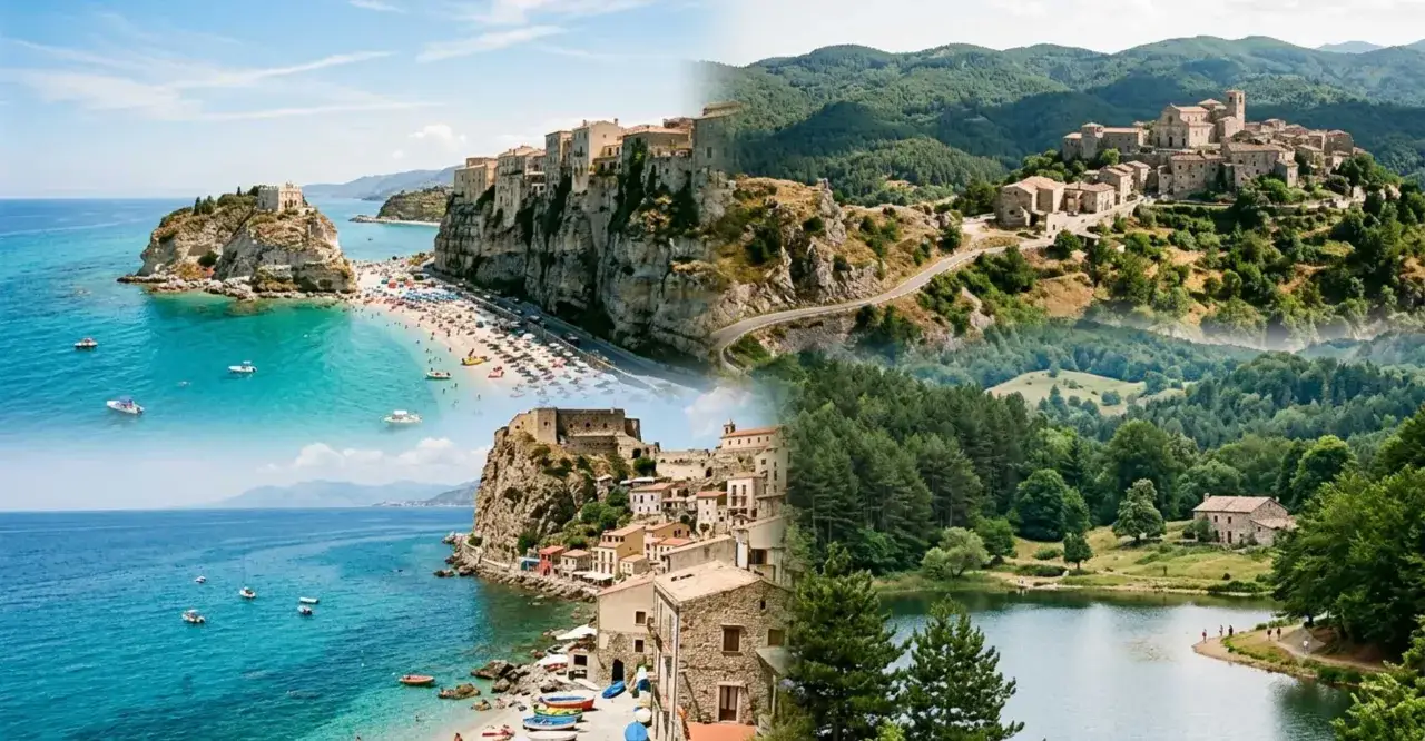 Scogliere mozzafiato, spiagge dorate e borghi arroccati: ecco cosa vedere in Calabria, un viaggio tra mare e montagna.